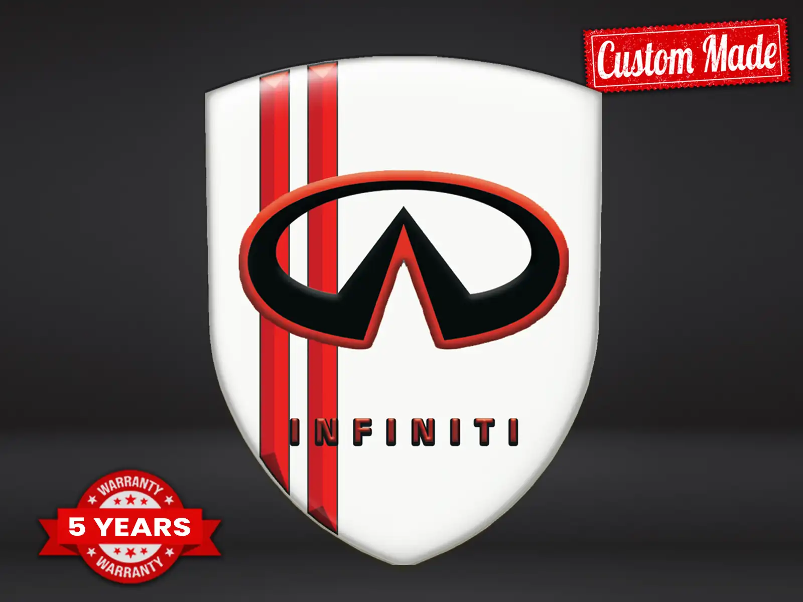 Infiniti Wasserfester Sticker Hochwertig Premium Professionell